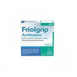 FRIOLGRIP ANTITUSIVO POLVO PARA SOLUCION ORAL , 10 SOBRES