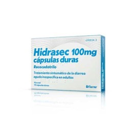 HIDRASEC 100 MG 10 CAPSULAS DURAS