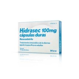 HIDRASEC 100 MG 10 CAPSULAS DURAS
