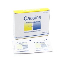 CAOSINA 1.000MG POLVO PARA SUSPENSIÓN ORAL, 24 SOBRES