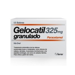 GELOCATIL 325 MG 12 SOBRES GRANULADO
