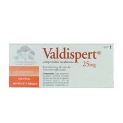 VALDISPERT 125 MG 50 COMPRIMIDOS RECUBIERTOS