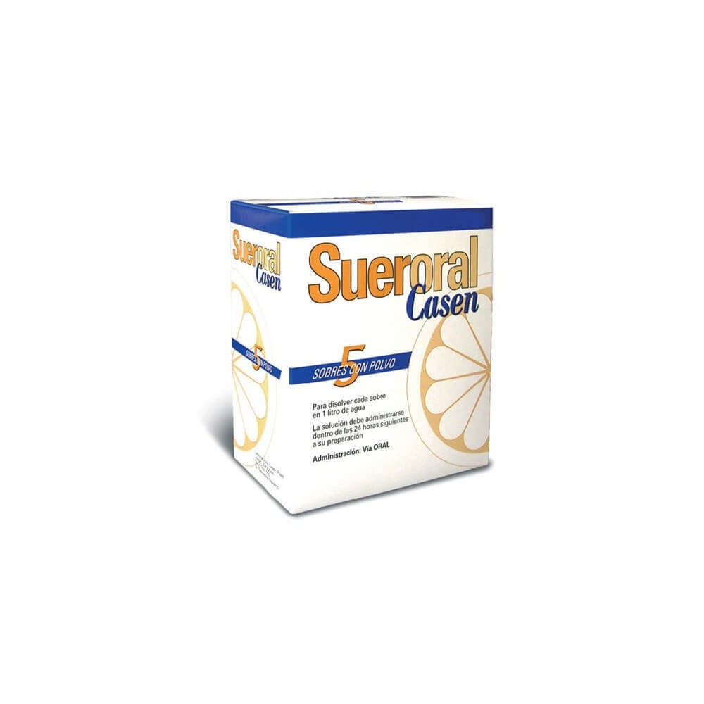 SUERORAL CASEN POLVO PARA SOLUCIÓN ORAL - (5SOBRES)