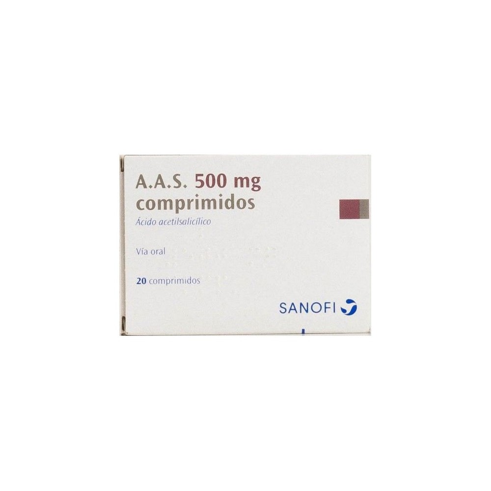 AAS 500 MG - (20COMP)