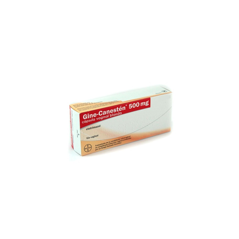 GINE CANESTEN 500 MG 1 CAPSULA VAGINAL BLANDA (C