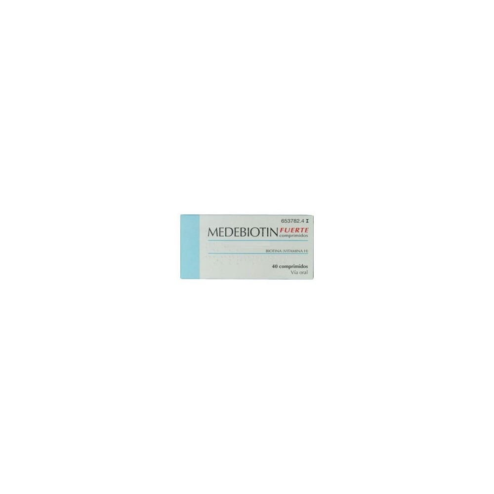 MEDEBIOTIN FUERTE 5 MG 40 COMPRIMIDOS