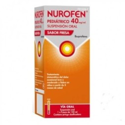 NUROFEN PEDIATRICO 40 MG/ML SUSPENSION ORAL SABOR FRESA - (150ML)