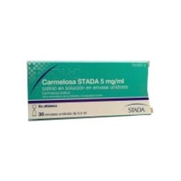 CARMELOSA STADA 5 MG/ML COLIRIO 30 MONODOSIS SOLUCION 0.4 ML