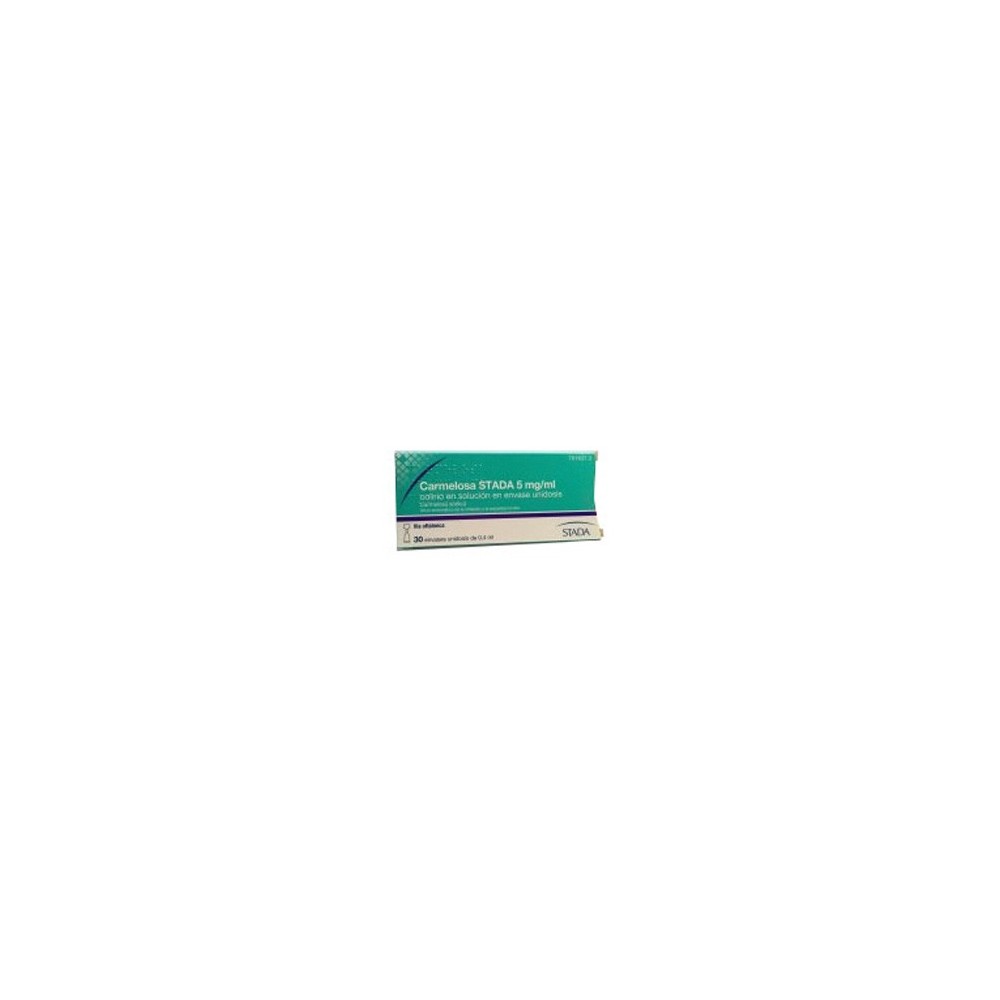 CARMELOSA STADA 5 MG/ML COLIRIO 30 MONODOSIS SOLUCION 0.4 ML