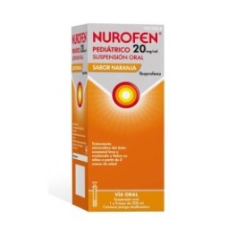 NUROFEN PEDIATRICO 20 MG/ML SUSPENSION ORAL SABOR NARANJA - (200ML)