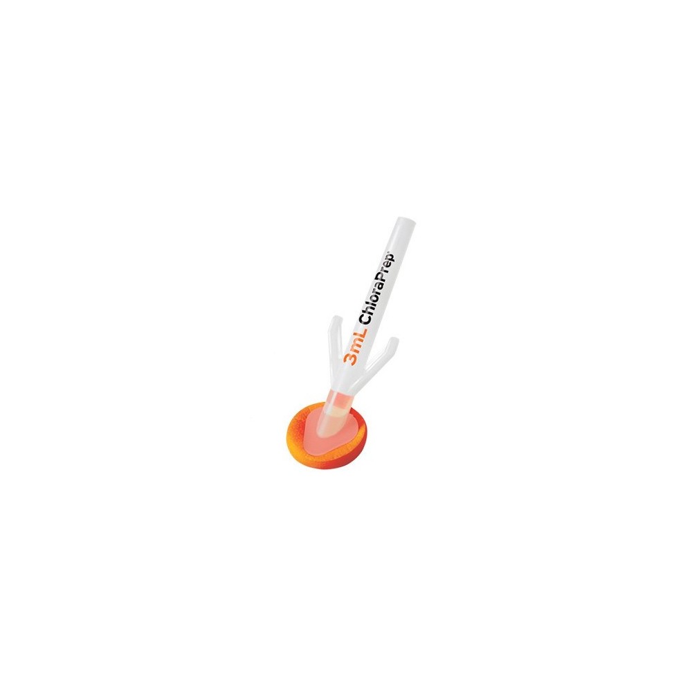 CHLORAPREP ANARANJADO 20 MG/ML + 0,70 ML/ML 25 APLICADORES 3 ML