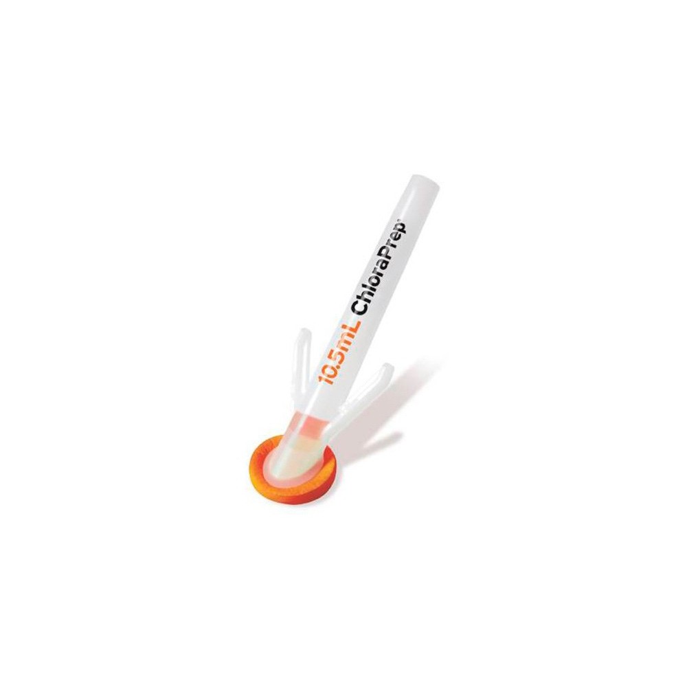 CHLORAPREP ANARANJADO 20 MG/ML + 0,70 ML/ML 25 APLICADORES 10,5