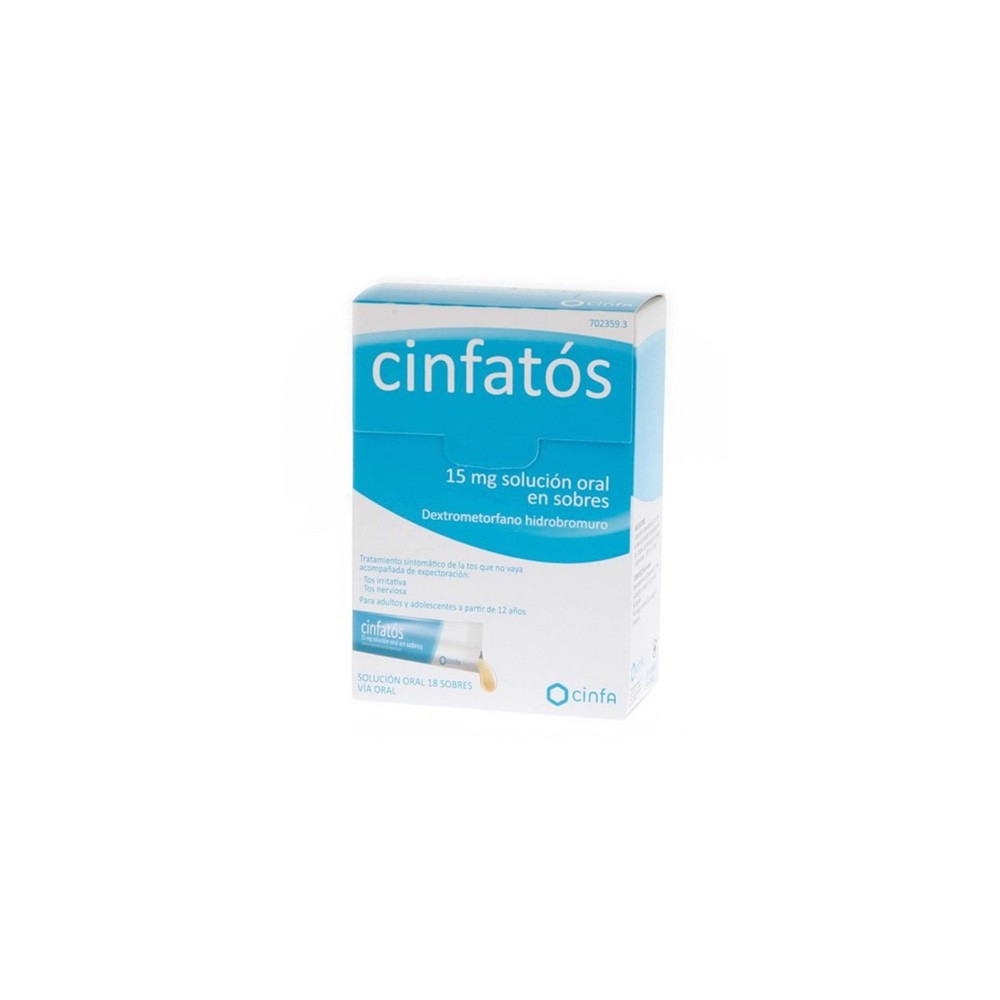 CINFATOS 15 MG 18 SOBRES SOLUCION ORAL