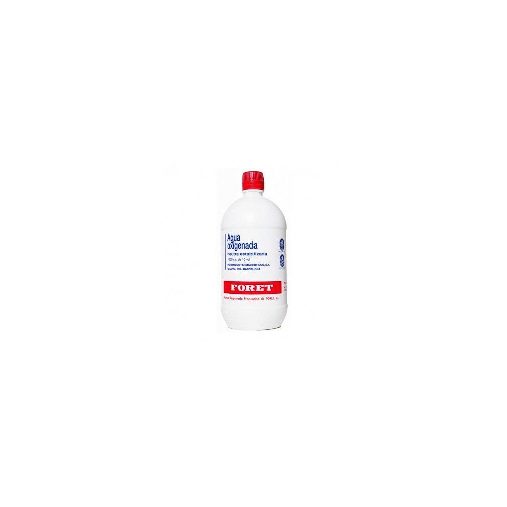 AGUA OXIGENADA FORET 10 VOLUMENES SOLUCION TOPICA 1000 ML