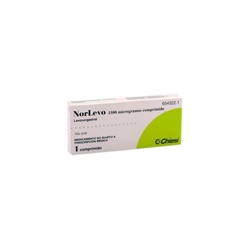 NORLEVO BCNFARMA 1.5 MG 1 COMPRIMIDO