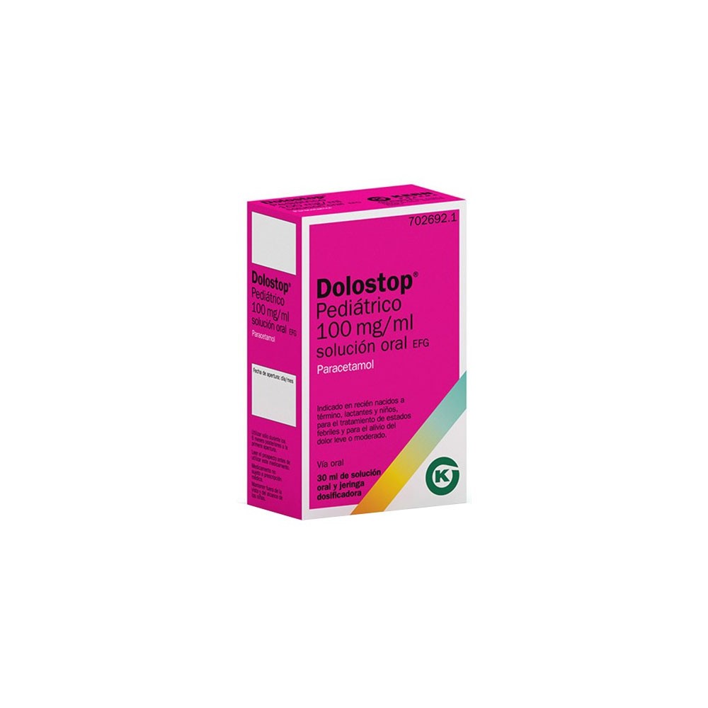 DOLOSTOP PEDIATRICO EFG 100 MG/ML SOLUCION ORAL
