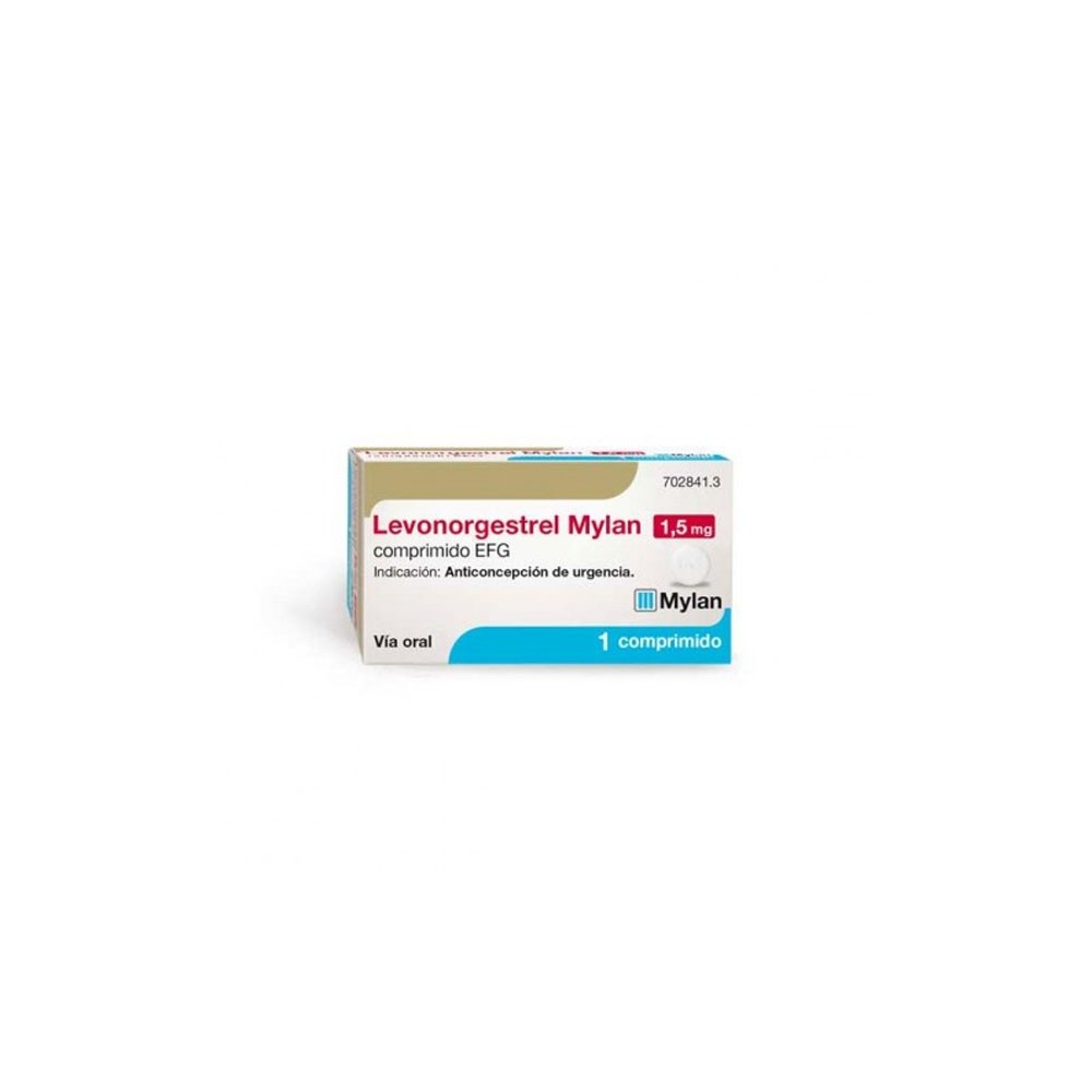 LEVONORGESTREL MYLAN EFG 1.5 MG 1 COMPRIMIDO