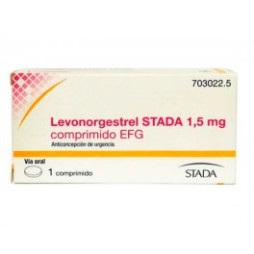 LEVONORGESTREL STADA 1.5MG, 1 COMPRIMIDO EFG