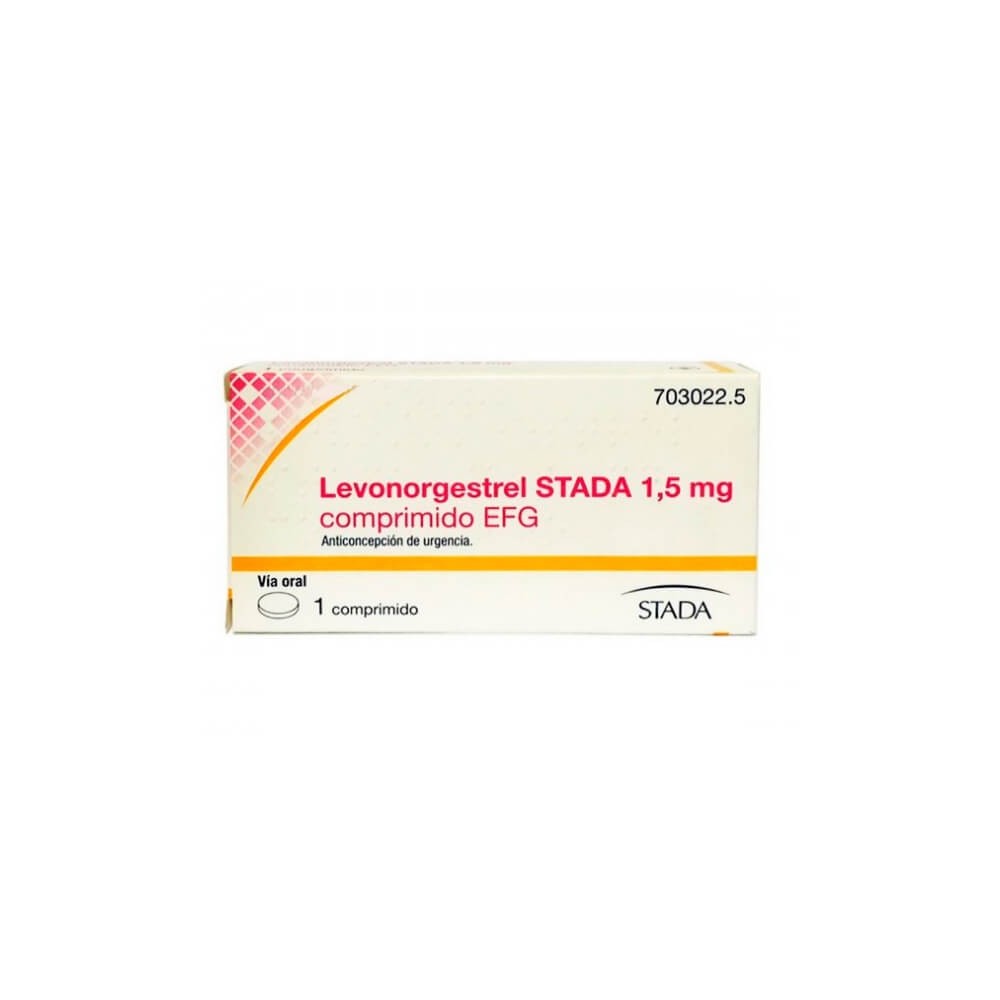 LEVONORGESTREL STADA 1.5MG, 1 COMPRIMIDO EFG