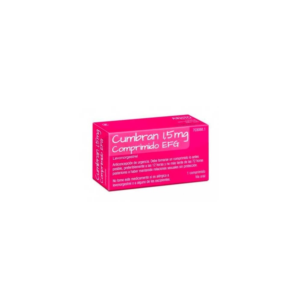 CUMBRAN EFG 1.5 MG 1 COMPRIMIDO