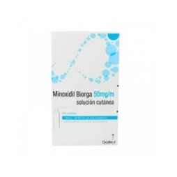 MINOXIDIL BIORGA 50 MG/ML SOLUCION CUTANEA 1 FRASCO 60 ML
