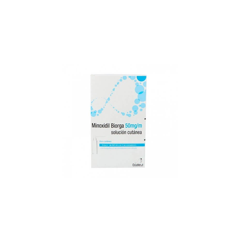 MINOXIDIL BIORGA 50 MG/ML SOLUCION CUTANEA 1 FRASCO 60 ML