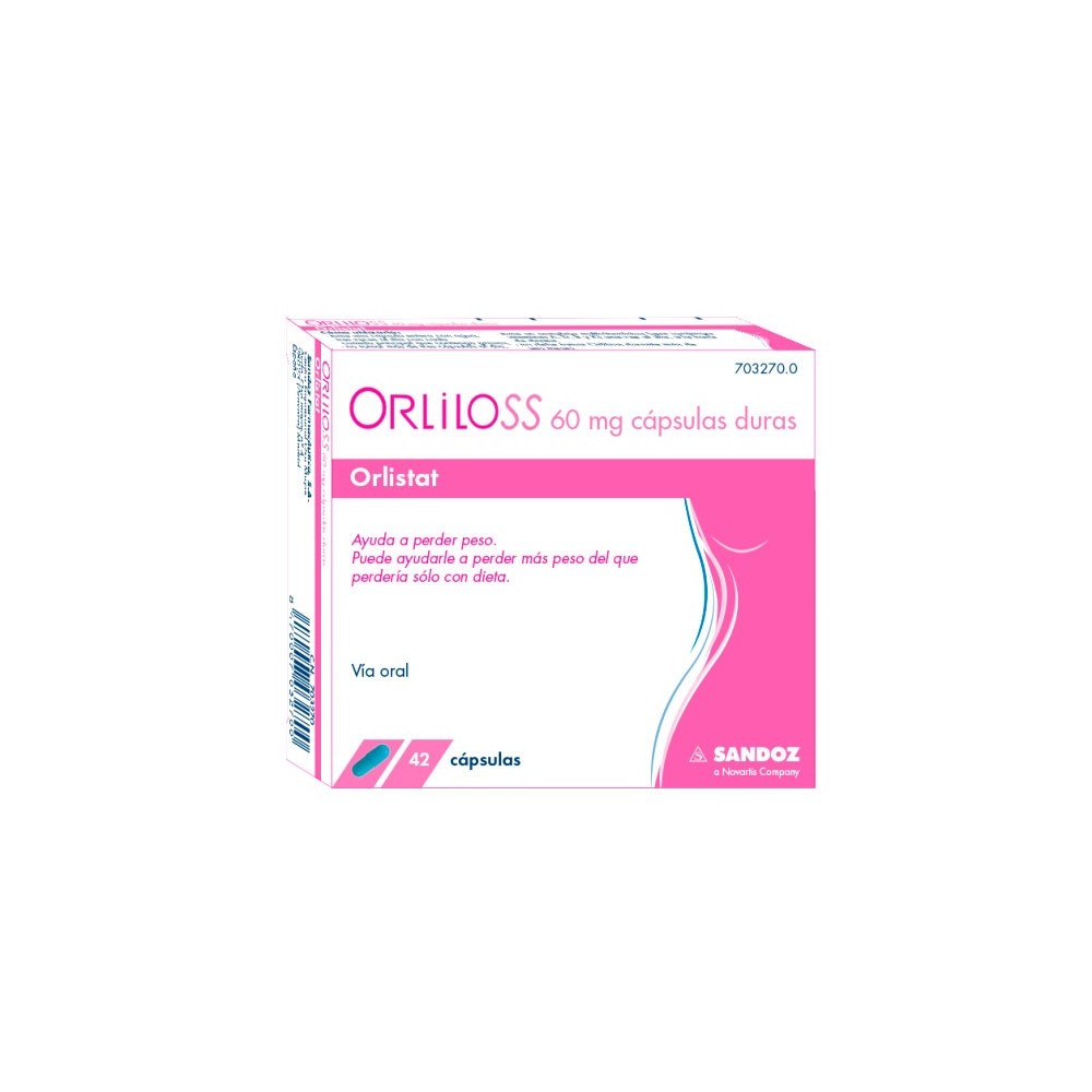 ORLILOSS 60 MG 42 CAPSULAS (BLISTER)