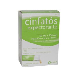 CINFATOS EXPECTORANTE 10/100 MG 18 SOBRES SOLUCION ORAL