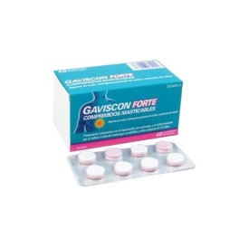 GAVISCON FORTE, 48 COMPRIMIDOS MASTICABLES