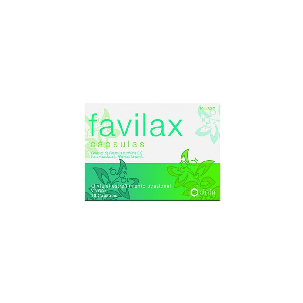 FAVILAX, 30 CÁPSULAS
