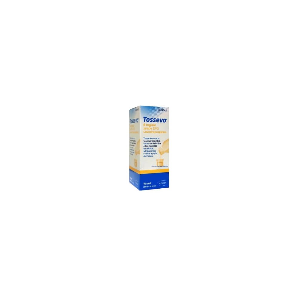 TOSSEVO 6MG/ML JARABE EFG, 1 FRASCO DE 200ML
