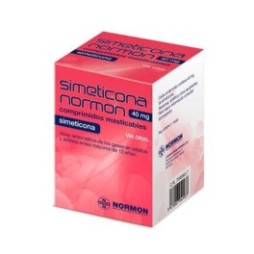SIMETICONA NORMON 40 MG 30 COMPRIMIDOS MASTICABLES