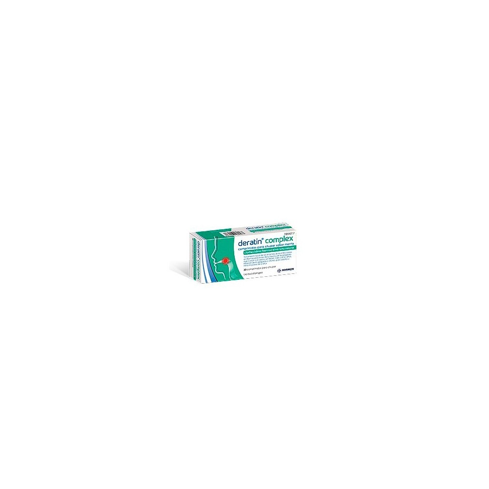 DERATIN COMPLEX 30 COMPRIMIDOS PARA CHUPAR MENTA