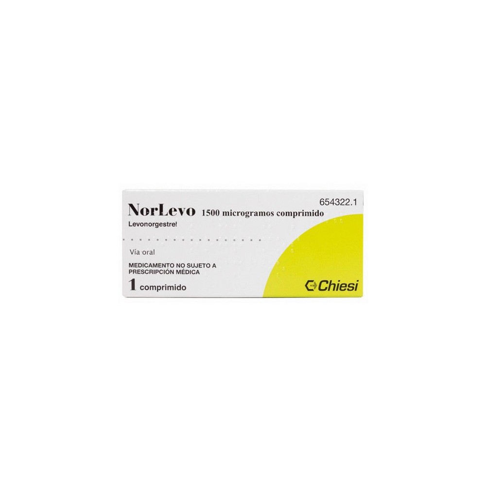 NORLEVO 1.5 MG 1 COMPRIMIDO