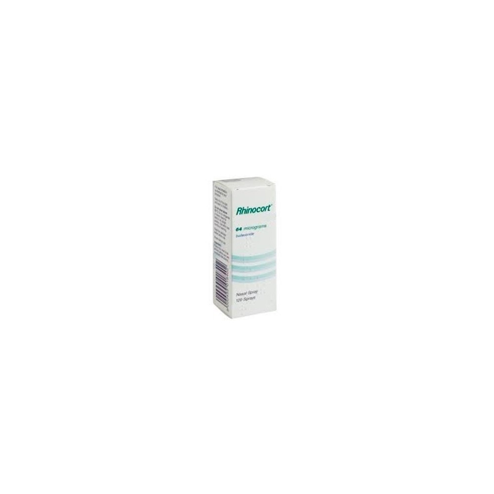 RHINOCORT 64 MICROGRAMOS SUSPENSIÓN PARA PULVERIZACION NASAL, 1 ENVASE PULVERIZADOR DE 120 DOSIS