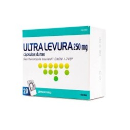 ULTRA-LEVURA 250 MG, 20 CAPSULAS