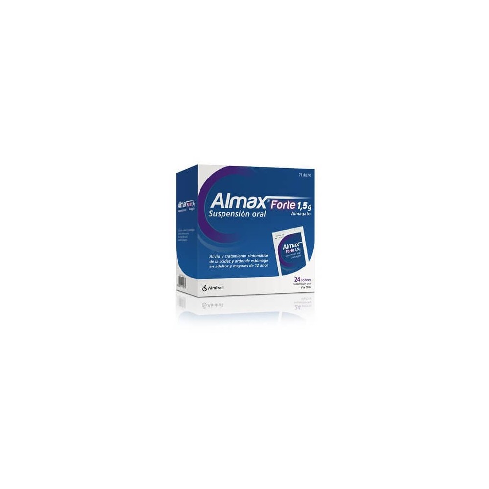 ALMAX FORTE 1,5 G SUSPENSION ORAL,24 SOBRES