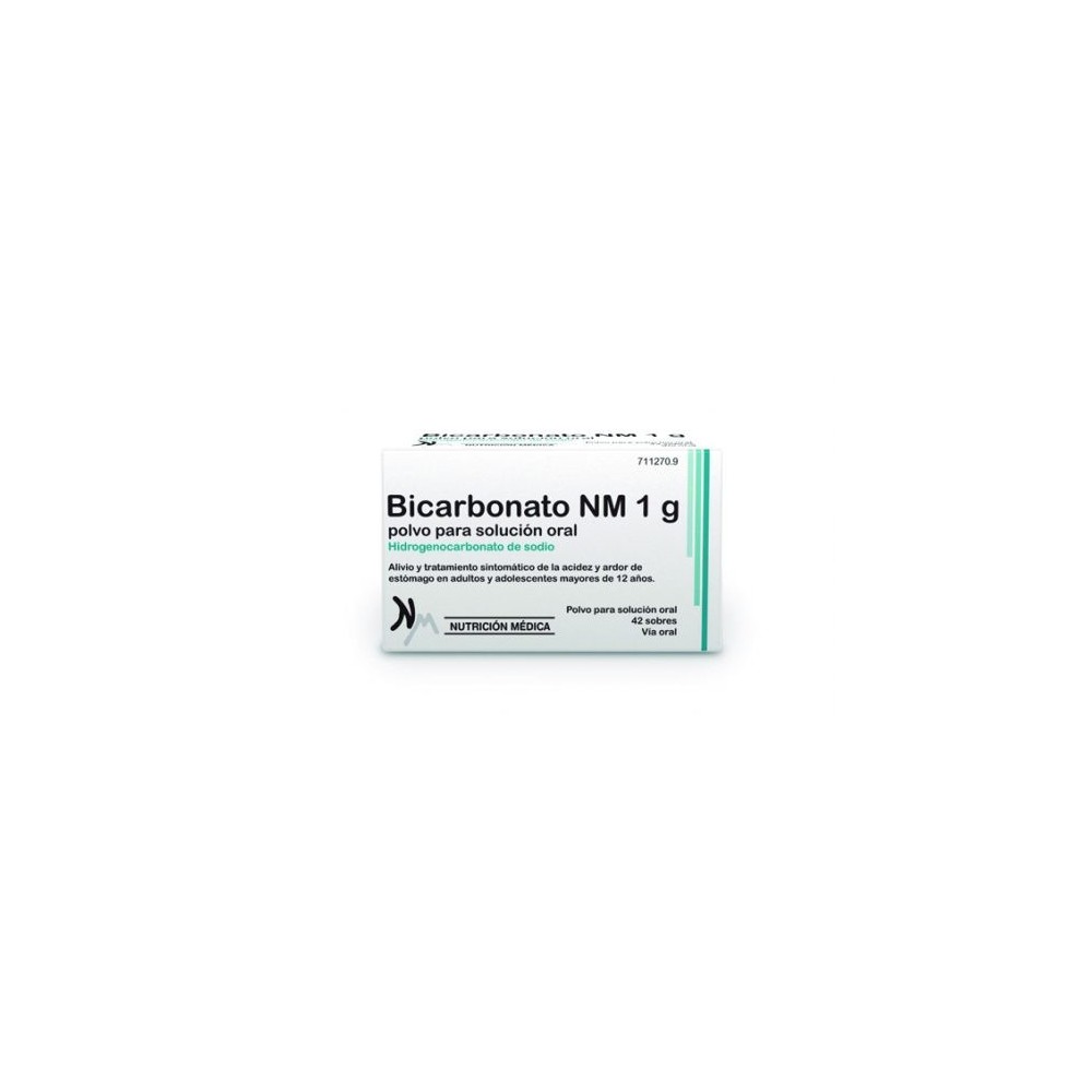 BICARBONATO NM 1 G POLVO PARA SOLUCIÓN ORAL - (42 SOBRES)