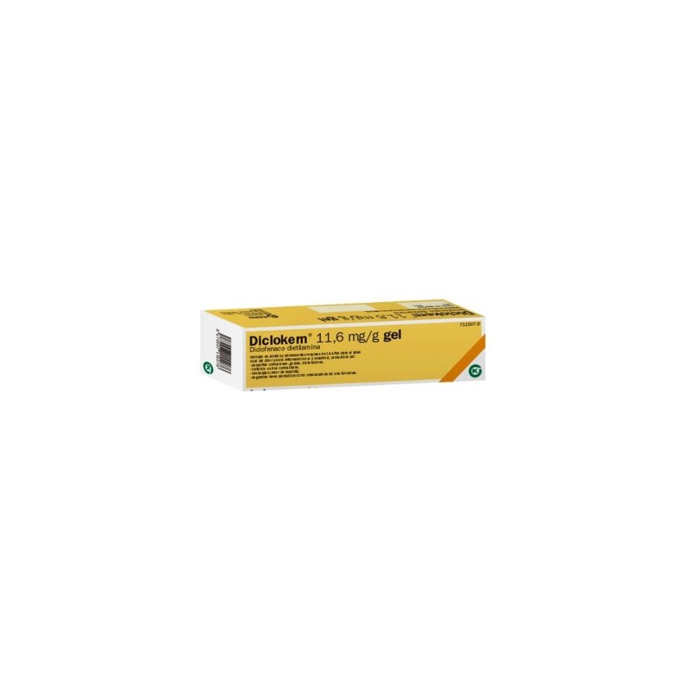 DICLOKERN 11,6 MG/G GEL,TUBO DE 100 G