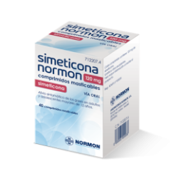 SIMETICONA NORMON 120 MG, 40 COMPRIMIDOS MASTICABLES