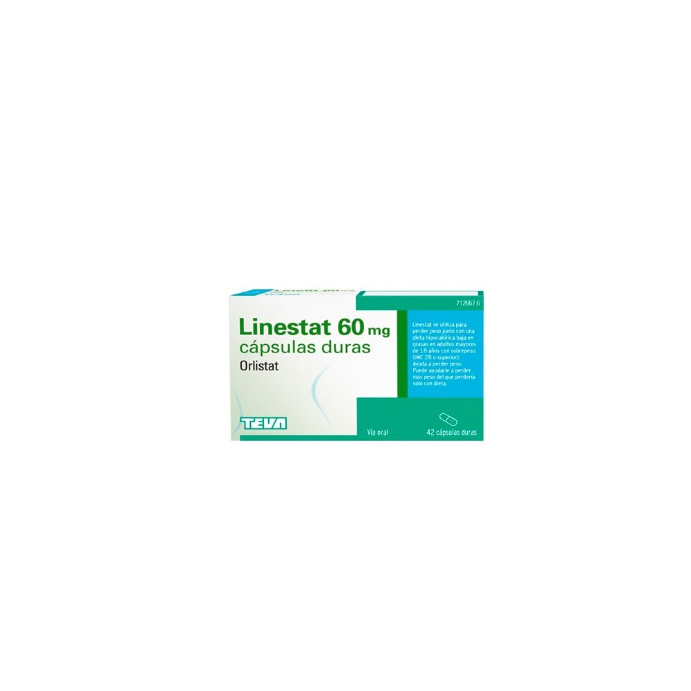 LINESTAT 60 MG, 42 CÁPSULAS DURAS