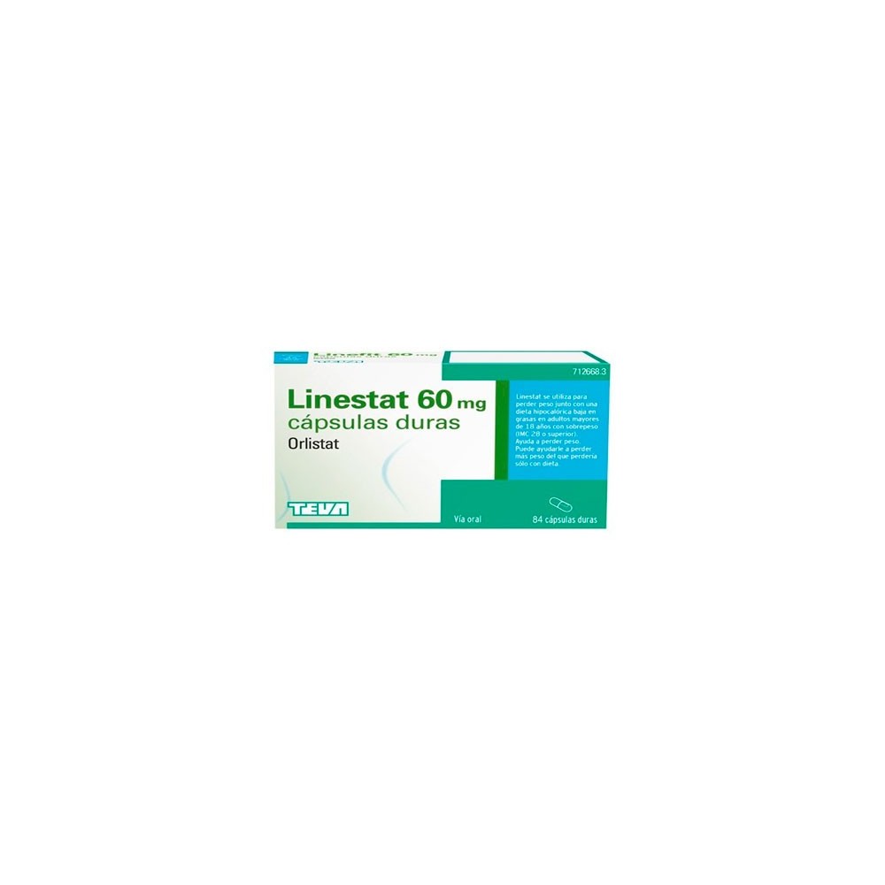 LINESTAT 60 MG, 84 CÁPSULAS DURAS