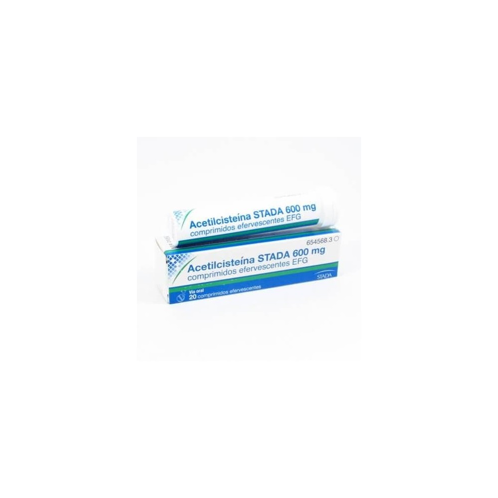 ACETILCISTEINA STADA 600MG, 20 COMPRIMIDOS - (TUBO)