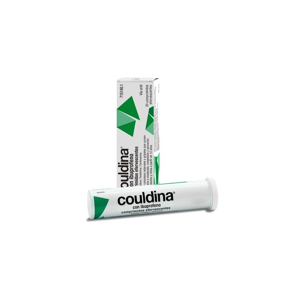 COULDINA CON IBUPROFENO - 20 COMPRIMIDOS EFERVESCENTES