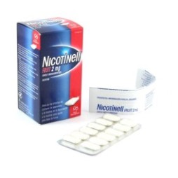NICOTINELL FRUIT 2 MG 96 CHICLES MEDICAMENTOSOS