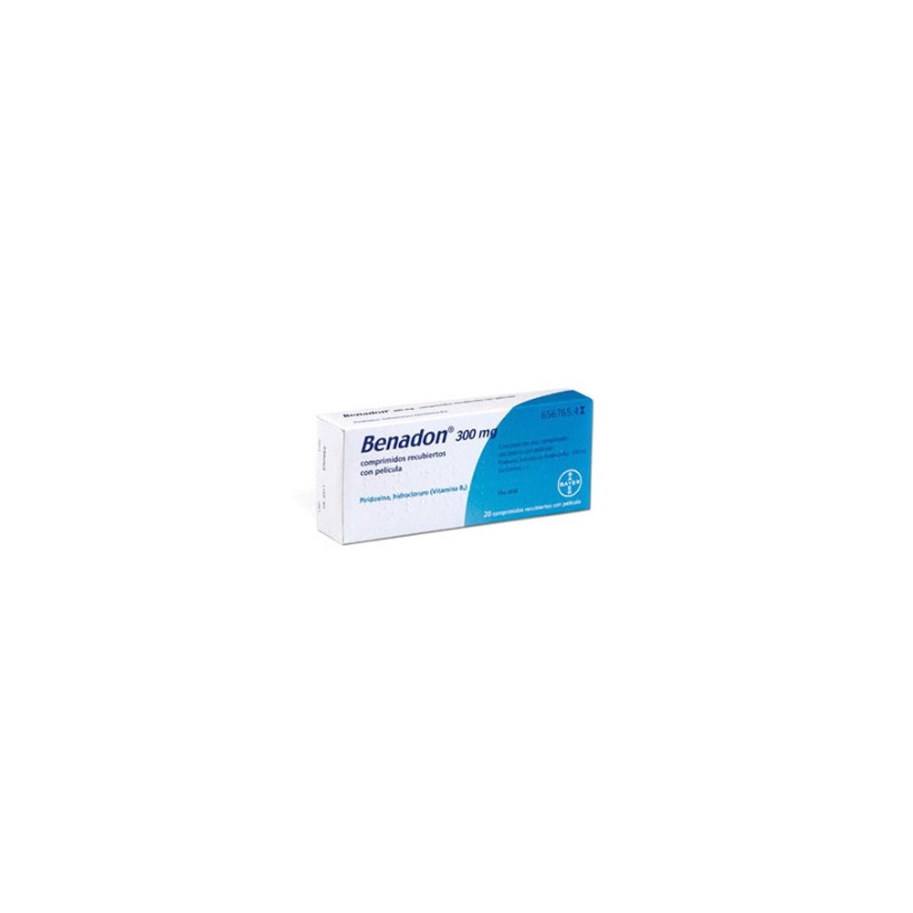 BENADON 300 MG 20 COMPRIMIDOS