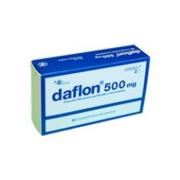 DAFLON 500MG, 60 COMPRIMIDOS RECUBIERTOS CON PELÍCULA