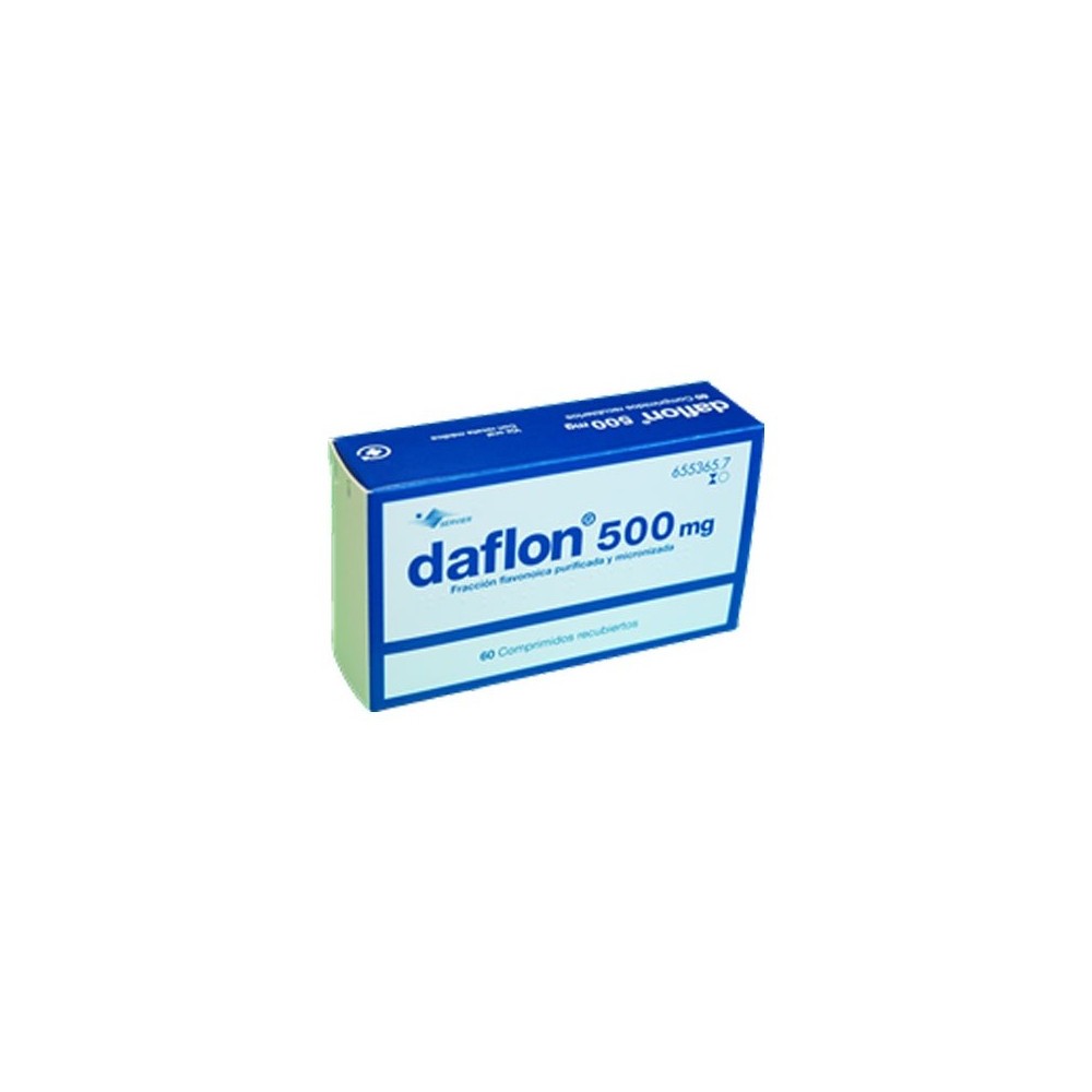 DAFLON 500MG, 60 COMPRIMIDOS RECUBIERTOS CON PELÍCULA