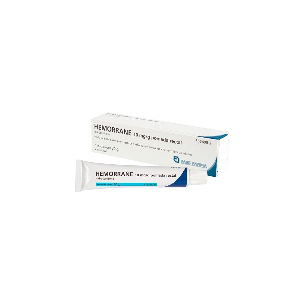 HEMORRANE 10 MG/G POMADA RECTAL 30 G