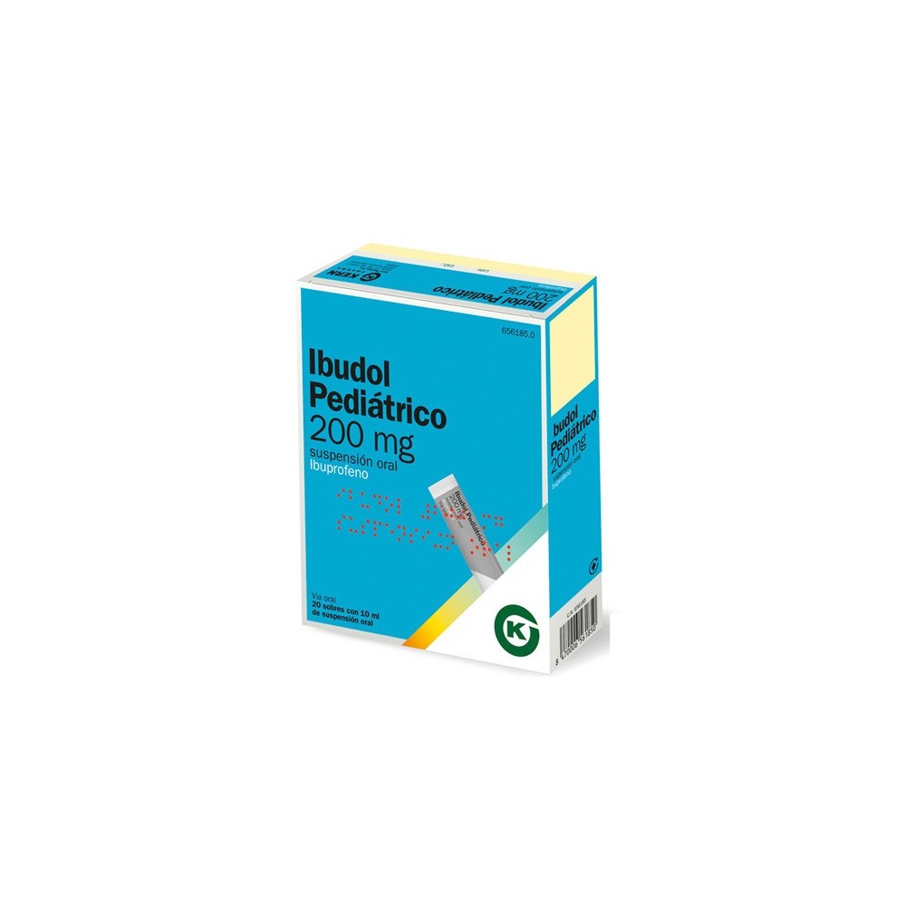 IBUDOL PEDIATRICO 200 MG 20 SOBRES SUSPENSION ORAL